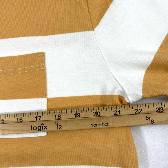 Free Assembly T Shirt Mens Medium‎ Stripe Short Sleeve Casual - Picture 6 of 7